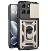 Husa pentru Motorola Edge 70 Fusion, Techsuit CamShield Series, albastru