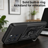 Husa pentru Motorola Edge 70 Fusion, Techsuit CamShield Series, albastru