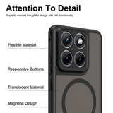 Husa pentru Motorola Edge 70 Fusion, Techsuit HaloFrost II MagSafe, auriu