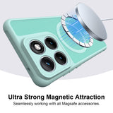 Husa pentru Motorola Edge 70 Fusion, Techsuit HaloFrost II MagSafe, verde menta