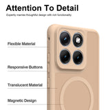Husa pentru Motorola Edge 70 Fusion, Techsuit HaloFrost II MagSafe, auriu
