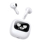 Casti wireless UGREEN HiTune H6 Magic WS216 (65386), Bluetooth 6.0, Full-color LCD Display, Hi-Res, ANC, 400mAh, alb