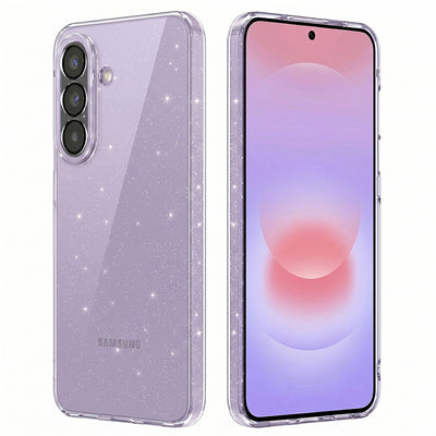 Husa pentru Samsung Galaxy A37 5G, Techsuit SparkleSkin Series, transparenta