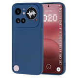 Husa pentru Nothing Phone (4a) Pro, Techsuit SoftFlex, bleumarin