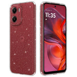 Husa pentru Motorola Moto G05, Techsuit SparkleSkin Series, transparenta