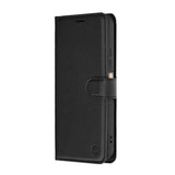 Husa pentru OPPO A6x 4G, Techsuit Leather Folio, negru