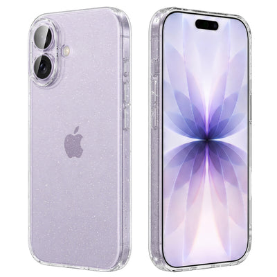 Husa pentru iPhone 17, Techsuit SparkleSkin Series, transparenta