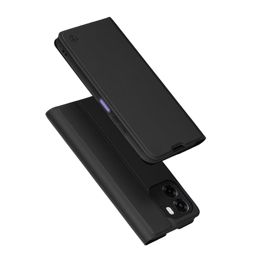 Husa pentru OPPO A6x 4G, Techsuit Magskin Book, negru