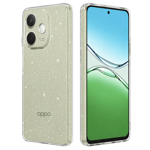 Husa pentru OPPO A5 Pro 5G, Techsuit SparkleSkin Series, transparenta