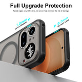 Husa pentru Nothing Phone (4a) Pro, Techsuit HaloFrost II MagSafe, negru