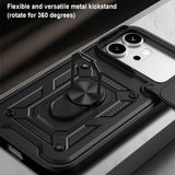 Husa pentru Honor 600, Techsuit CamShield Series, albastru