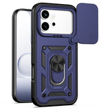 Husa pentru Honor 600, Techsuit CamShield Series, albastru