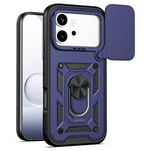 Husa pentru Honor 600, Techsuit CamShield Series, albastru
