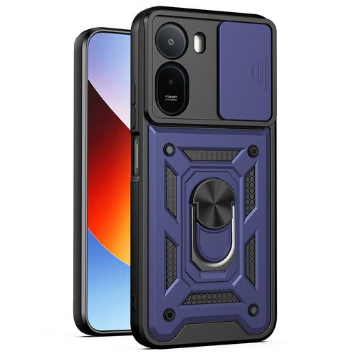 Husa pentru Xiaomi Redmi A7 Pro 4G, Techsuit CamShield Series, albastru