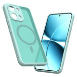 Husa pentru Xiaomi POCO X8 Pro Max, Techsuit HaloFrost II MagSafe, verde menta