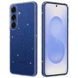 Husa pentru Samsung Galaxy S25, Techsuit SparkleSkin Series, transparenta