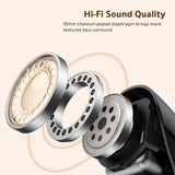 Casti wireless UGREEN Dots (75627), Bluetooth 6.0, Hi-Fi Sound, ENC Reducere zgomot, HD Calls, IPX5, 500mAh, App, alb