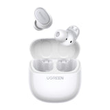 Casti wireless UGREEN Dots (75627), Bluetooth 6.0, Hi-Fi Sound, ENC Reducere zgomot, HD Calls, IPX5, 500mAh, App, alb