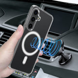 Husa pentru Samsung Galaxy A57 5G, Techsuit MagSafe Pro, albastru