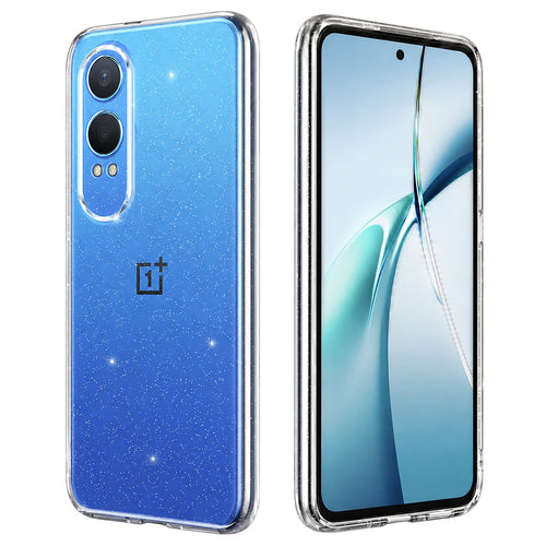 Husa pentru OnePlus Nord CE4 Lite, Techsuit SparkleSkin Series, transparenta