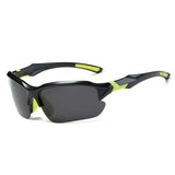 Techsuit Bike Glasses (9301), pentru Cycling and Sport Outdoor Activities, cu UV Protection, Unisex, Black / Albastru