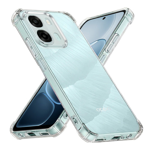 Husa pentru OPPO A6x 4G, Techsuit Shockproof Clear Silicone, transparenta