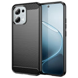 Husa pentru OPPO A6 Pro 4G, Techsuit Carbon Silicone, albastru