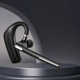 Casca Bluetooth Techsuit Premium PowerTalks (G6), Dual Microfon Anulare zgomot, Bluetooth V5.1, 100H Talk Time, negru