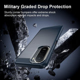 Husa pentru Xiaomi Redmi A7 Pro 4G, Techsuit Carbon Silicone, albastru