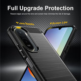 Husa pentru Xiaomi Redmi A7 Pro 4G, Techsuit Carbon Silicone, albastru