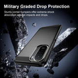 Husa pentru Xiaomi Redmi A7 Pro 4G, Techsuit Carbon Silicone, albastru