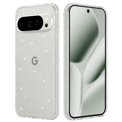 Husa pentru Google Pixel 10 Pro XL, Techsuit SparkleSkin Series, transparenta