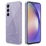 Husa pentru Samsung Galaxy A54, Techsuit SparkleSkin Series, transparenta