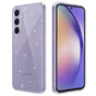 Husa pentru Samsung Galaxy A54, Techsuit SparkleSkin Series, transparenta