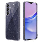 Husa pentru Samsung Galaxy A15 4G, Techsuit SparkleSkin Series, transparenta