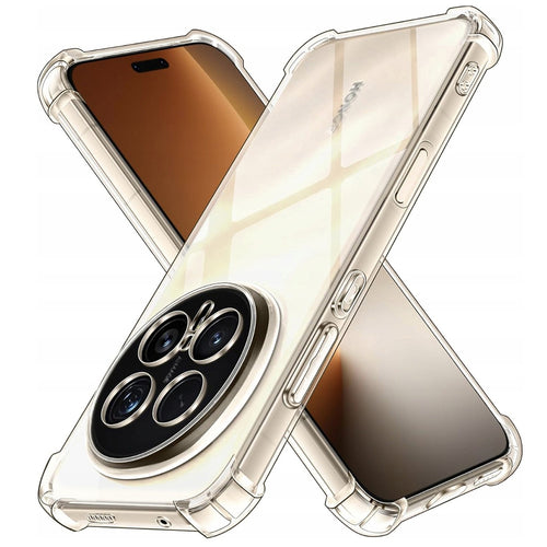 Husa pentru Honor Magic8 Pro, Techsuit Shockproof Clear Silicone, transparenta