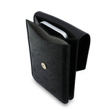 Guess Universal Wallet Grained Peony Triangle (GUCWB2PGPOTRK), reglabil Strap, Eco-Leather, Two Layer, Negru