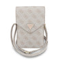 Guess Universal Wallet Triangle 4G (GUCWB2P4BLTRP), reglabil Strap, Eco-Leather, Two Layer, Roz