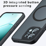 Husa pentru OPPO A6 Pro 4G, Techsuit PureFrost MagSafe, negru frost