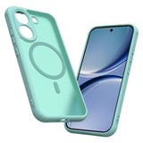 Husa pentru Xiaomi POCO X8 Pro, Techsuit HaloFrost II MagSafe, verde menta