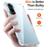 Husa pentru Xiaomi Redmi A7 Pro 4G, Techsuit Shockproof Clear Silicone, transparenta
