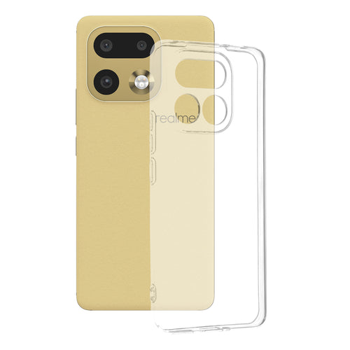 Husa pentru Realme 16 Pro+, Techsuit Clear Silicone, transparenta