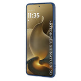 Husa pentru Motorola Signature, Techsuit SoftFlex, bleumarin