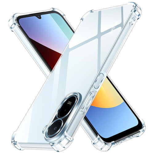 Husa pentru Xiaomi Redmi A7 Pro 4G, Techsuit Shockproof Clear Silicone, transparenta