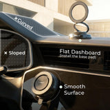 Suport auto Lisen A611 (YL0226020002), Prindere magnetica, pentru Bord, Pliabil, 360° Reglabil, negru