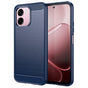 Husa pentru OPPO A6x 4G, Techsuit Carbon Silicone, albastru