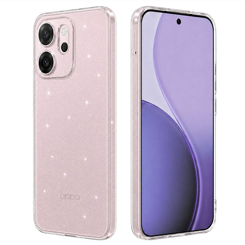 Husa pentru OPPO Reno14 FS 5G, Techsuit SparkleSkin Series, transparenta