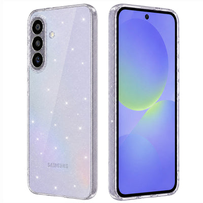 Husa pentru Samsung Galaxy A36 5G, Techsuit SparkleSkin Series, transparenta