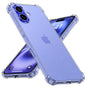 Husa pentru iPhone 16, Techsuit Shockproof Clear Silicone [Big Lens Hole], transparenta