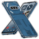 Husa pentru Nothing Phone (3a), Techsuit Shockproof Clear Silicone, transparenta